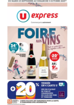 Prospectus U Express : Foire aux Vins d'Automne