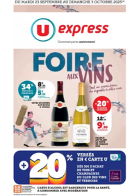 Prospectus U Express GABARRET : Foire aux Vins d'Automne