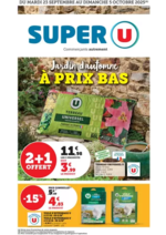 Prospectus Super U : Spécial Jardin