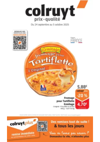 Prospectus Colruyt CHAUSSIN : Prix-qualité