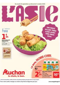 Prospectus Auchan EPAGNY : L'Asie, on peut aller très loin avec des prix bas