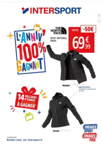 Prospectus Intersport MARMANDE : L'annuv' 100% gagnant