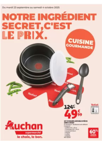 Prospectus Auchan Supermarché Paris 12 Reuilly : Notre ingrédient secret c'est le prix dans votre super