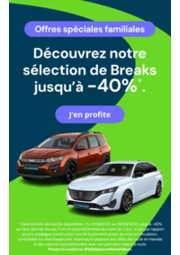 Prospectus Aramis Clermond-Ferrand : Découvrez notre sélection de Breaks jusqu'à -40%