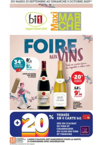 Prospectus Maximarché Amancey : FOIRE AUX VINS