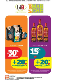Prospectus Maximarché : bi1 supermarché Maxi MARCHÉ
