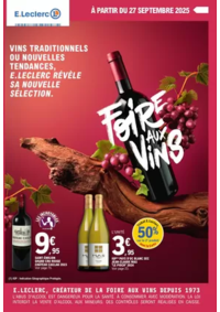 Prospectus E.Leclerc Barjouville : FOIRE AUX VINS - MIXTE