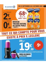 Prospectus E.Leclerc : DEPENSER MOINS 19