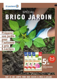 Prospectus E.Leclerc Barjouville : JARDIN DAUTOMNE BRICO CHAUFFAGE