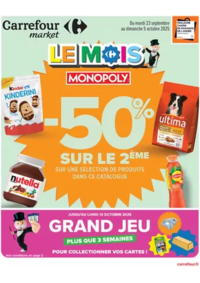 Prospectus Carrefour Market Lezoux : LE MOIS MONOPOLY