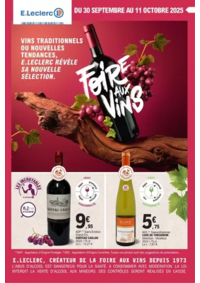 Prospectus E.Leclerc MIGENNES : FOIRE AUX VINS - MIXTE