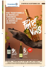 Prospectus E.Leclerc LANGRES : FOIRE AUX VINS - MIXTE