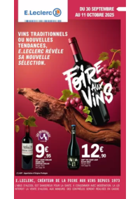 Prospectus E.Leclerc ORLEIX : FOIRE AUX VINS - MIXTE