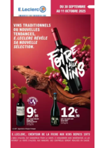 Prospectus E.Leclerc : FOIRE AUX VINS - MIXTE