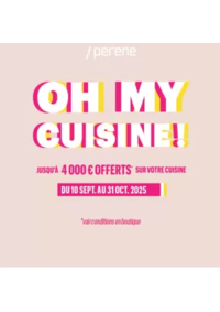 Prospectus Perene Villenave d'Ornon : Oh my cuisine !