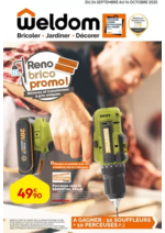 Prospectus Weldom : Reno brico promo !