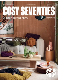 Prospectus Phildar distributeur Caudry : COSY SEVENTIES