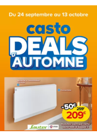 Prospectus Castorama CAEN - FLEURY SUR ORNE : Un automne au chaud avec Castorama
