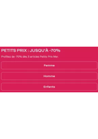 Prospectus Calzedonia Levallois Perret  : PETITS PRIX : JUSQU'À -70%