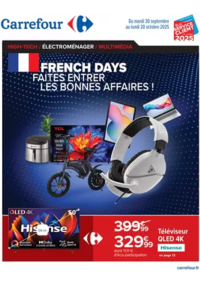 Prospectus Carrefour L'ISLE ADAM : FRENCH DAYS FAITES ENTRER LES BONNES AFFAIRES !