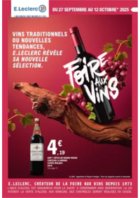 Prospectus E.Leclerc TRIE CHATEAU : FOIRE AUX VINS - MIXTE