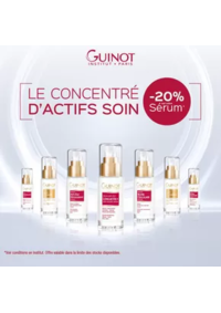 Prospectus Guinot CHATENAY MALABRY : Offre exclusive sur votre Sérum
