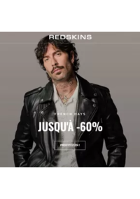 Prospectus Redskins PARIS 21 RUE DU FAUBOURG ST ANTOINE : French Days chez Redskins : du 24 au 30 septembre.