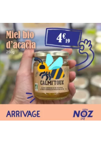 Prospectus NOZ : Miel bio