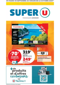 Prospectus Super U SAONE : Catalogue SUPER U