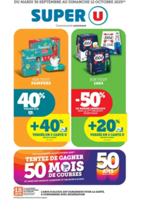 Prospectus Super U PARIS - AV. CLICHY : Quinzaine Commerçante