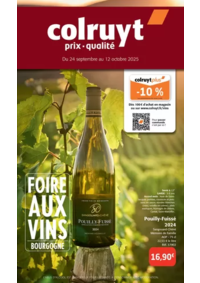 Prospectus Colruyt CUISERY : FOIRE AUX VINS BOURGOGNE