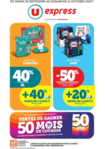 Prospectus U Express : Quinzaine Commerçante