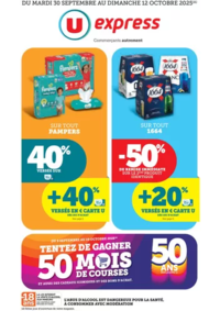Prospectus U Express : Quinzaine Commerçante