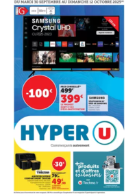 Prospectus Hyper U PONTARLIER : Catalogue HYPER U