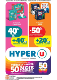 Prospectus Hyper U HANCHES : Quinzaine Commerçante