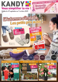 Prospectus KANDY BURY : L'automne s'installe, les petits prix aussi !