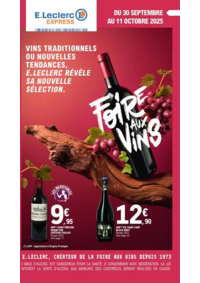 Prospectus E.Leclerc Express Rion-des-Landes : FOIRE AUX VINS V.EXPRESS