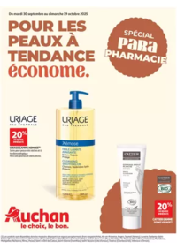 Prospectus Auchan VILLEBON SUR YVETTE : Pour les peaux à tendance économe