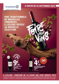 Prospectus E.Leclerc Houilles : FOIRE AUX VINS - MIXTE