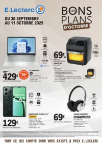 Prospectus E.Leclerc HAUCONCOURT - MAIZIERES LES METZ : BONS PLANS OCTOBRE
