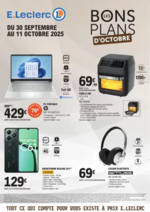 Prospectus E.Leclerc : BONS PLANS OCTOBRE