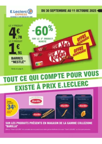 Prospectus E.Leclerc VILLEPARISIS : DEPENSER MOINS 20 - EXPRESS