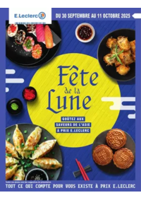 Prospectus E.Leclerc FAGNIERES : FETE ASIATIQUE DE LA LUNE - DIGITALE - MIXTE