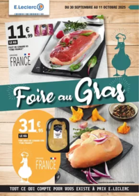 Prospectus E.Leclerc MAYENNE : FOIRE AU GRAS