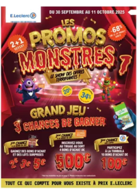 Prospectus E.Leclerc BUXEROLLES : PROMOS MONSTRES 1
