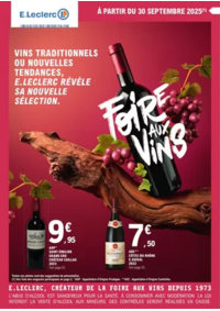 Prospectus E.Leclerc Comboire : FOIRE AUX VINS - MIXTE