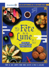 Prospectus E.Leclerc MORIERES LES AVIGNON : FETE ASIATIQUE DE LA LUNE - DIGITALE - MIXTE