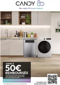 Prospectus Boulanger Grande-Synthe : OFFRE Candy : jusqu'à 50€ remboursés !
