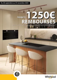Prospectus Boulanger Gennevillliers : OFFRE Whirlpool: jusqu'à 200€ remboursés !