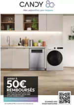 Prospectus Copra : Candy vous rembourse jusqu'à 50€